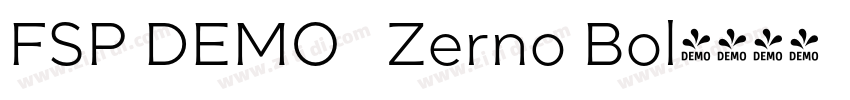 FSP DEMO   Zerno Bol字体转换